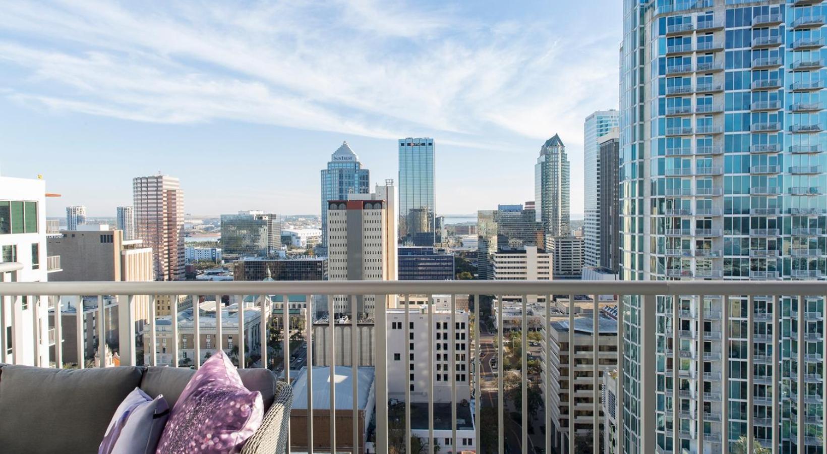 1Br Oasis In Downtown Tampa W Balcony & City Views Esterno foto